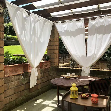 Apartmán Confortevole Bilocale Giardino Doppio Parcheggio